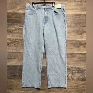 Arizona Jean Company Light Blue 90’a Wide Leg Relaxed Jeans Size 38